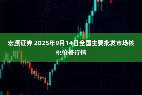 宏源证券 2025年9月14日全国主要批发市场核桃价格行情