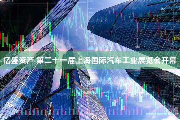 亿盛资产 第二十一届上海国际汽车工业展览会开幕